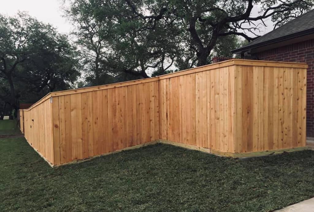 Temple Wood Fence Installation