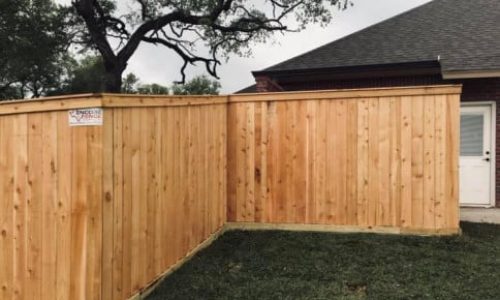 Cedar Fence Installation | Wood Fence Installation | Cap and Trim Fence Installation | Privacy Fence Installation | Encore Fence Company